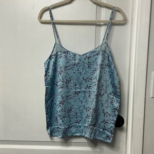 Maidenform Light Blue Floral Chemise